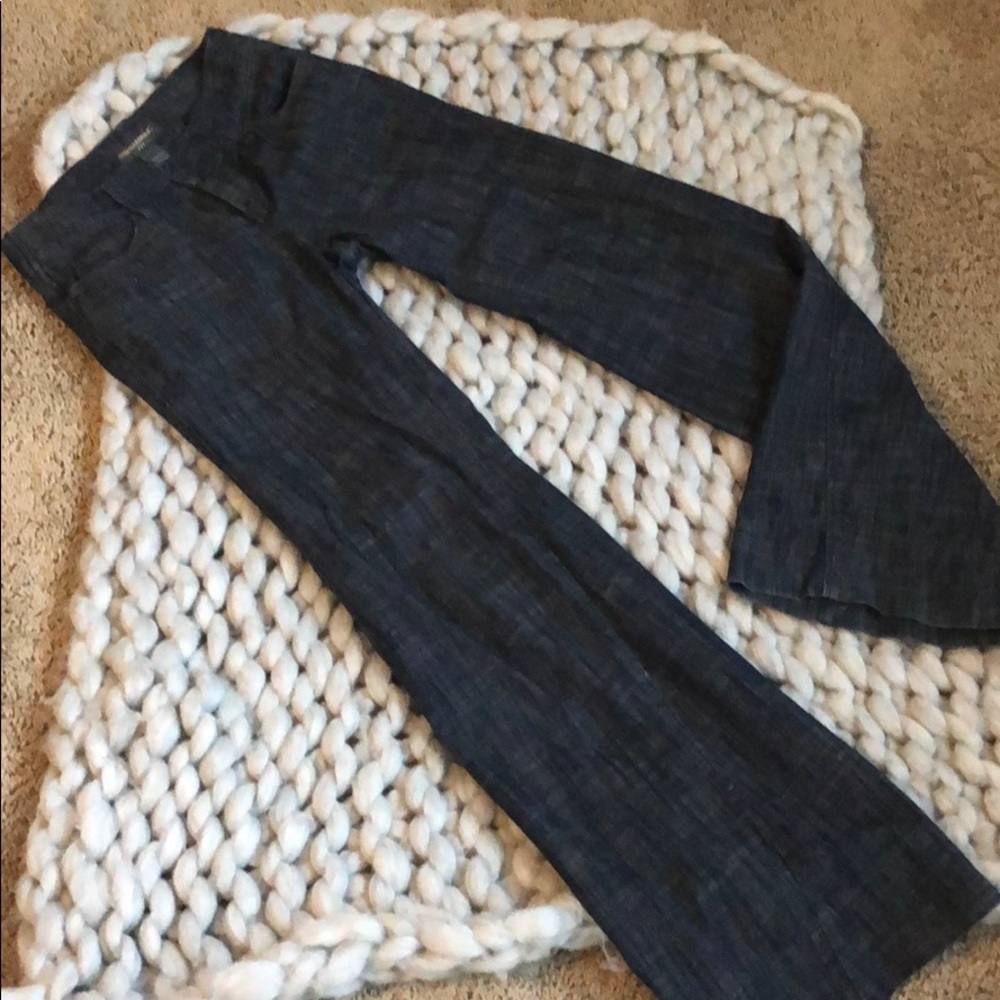 Banana republic trouser jeans with wide leg
